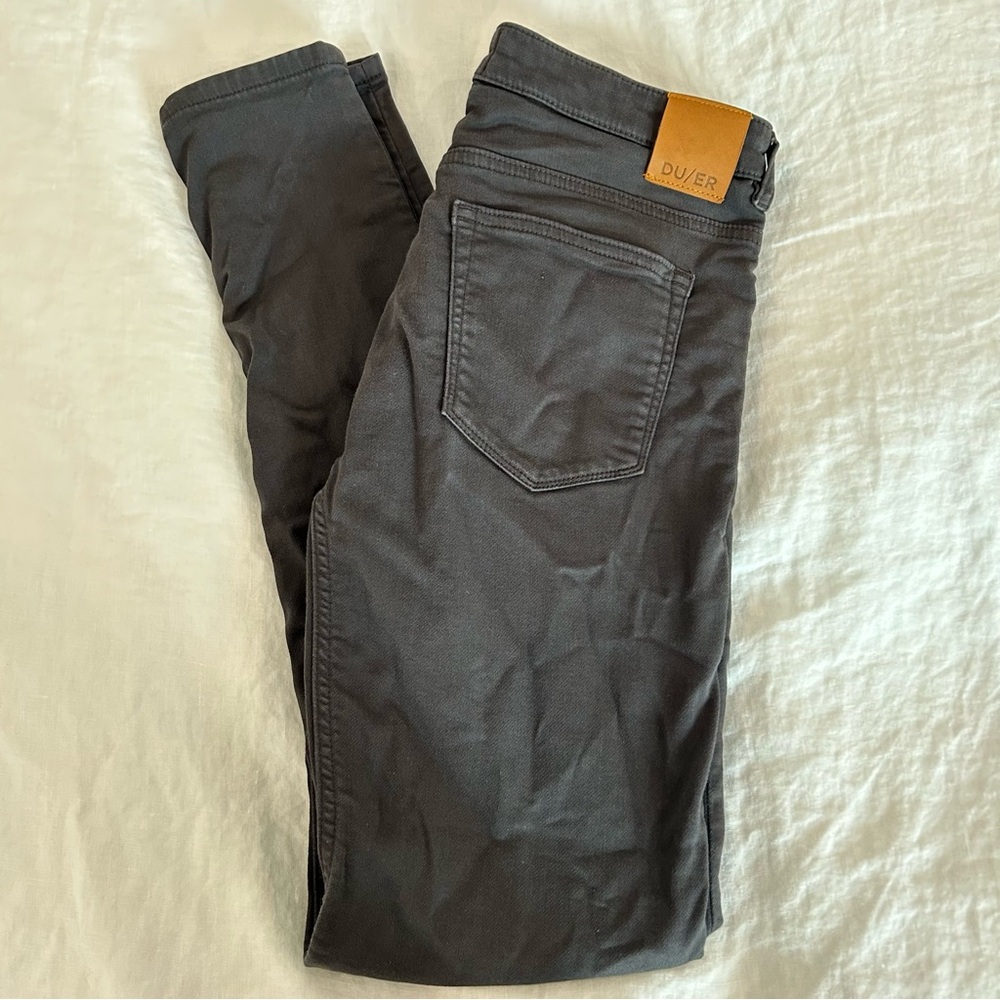 Duer No Sweat Skinny Gray Jeans 29/31